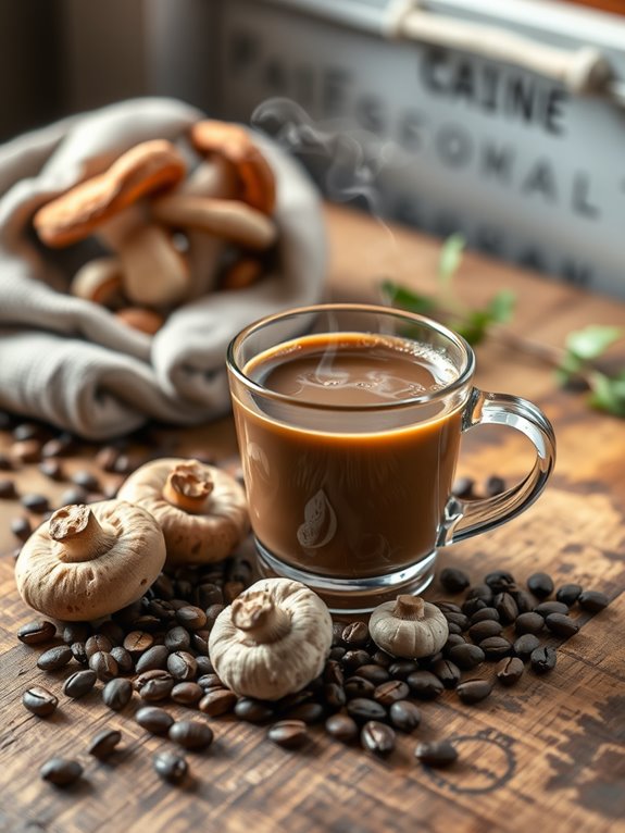 daily mushroom coffee consumption