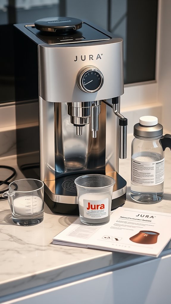 descaling preparation instructions needed