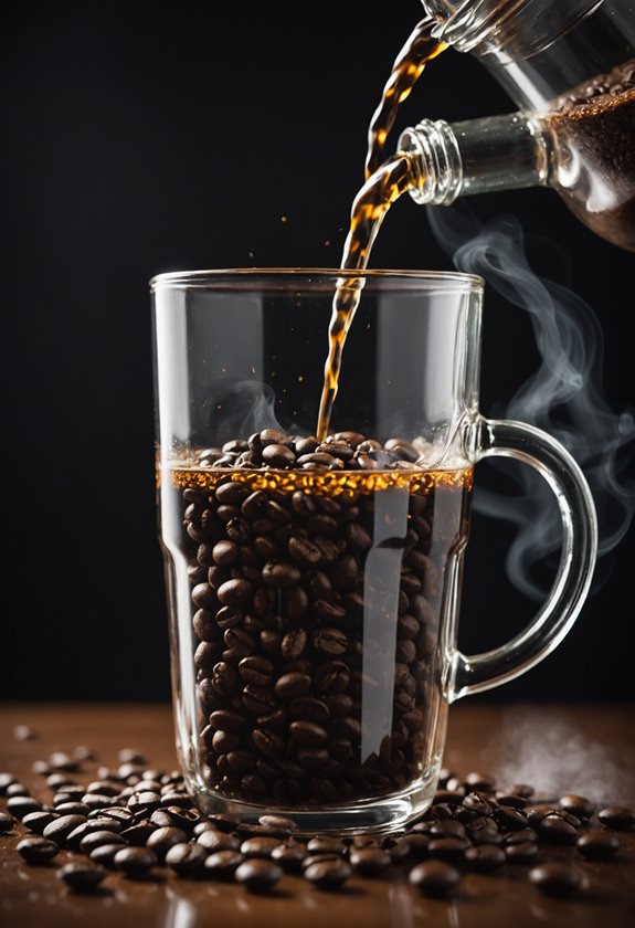 extracting caffeine from beans