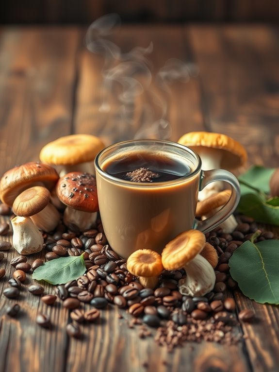 mushroom coffee health advantages