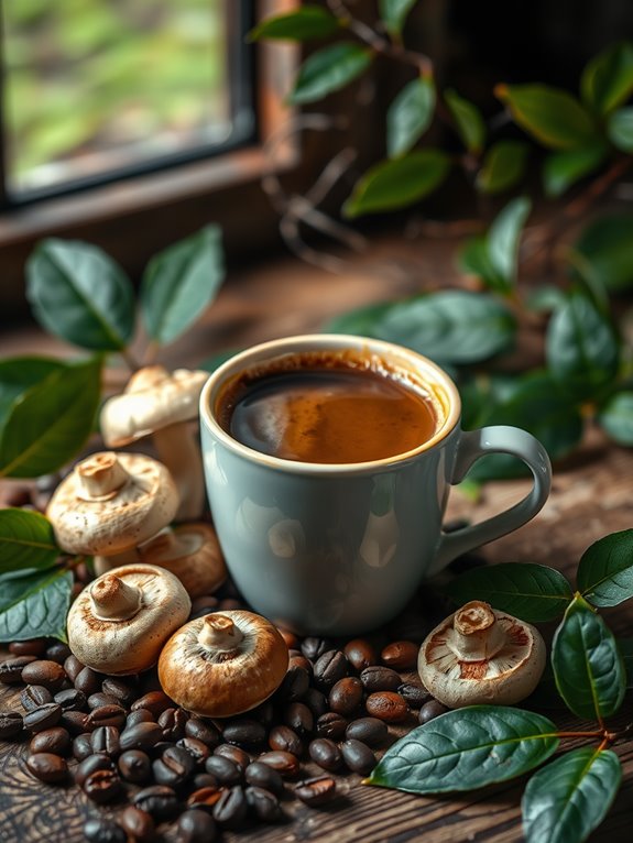 mushroom coffee health advantages
