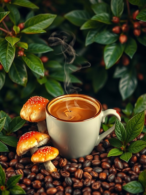 mushroom coffee health advantages