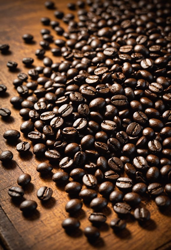 roasting coffee beans darker