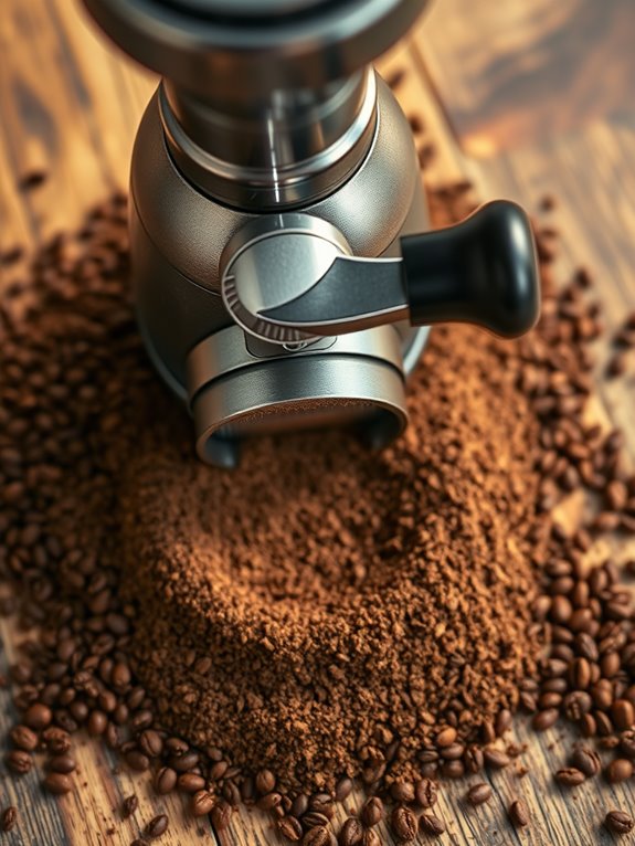 adjusting manual grinder settings