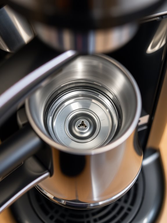 clean coffee machine regularly