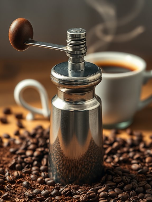 clean grinder for better coffee