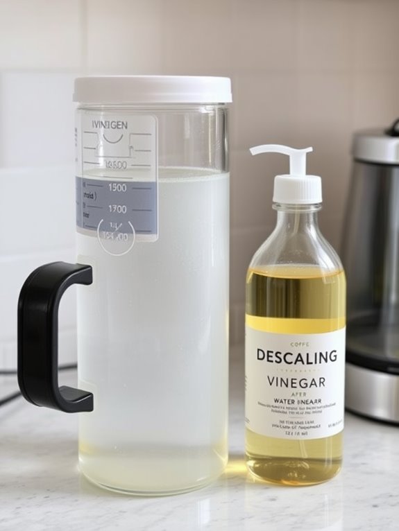 clean the coffee machine