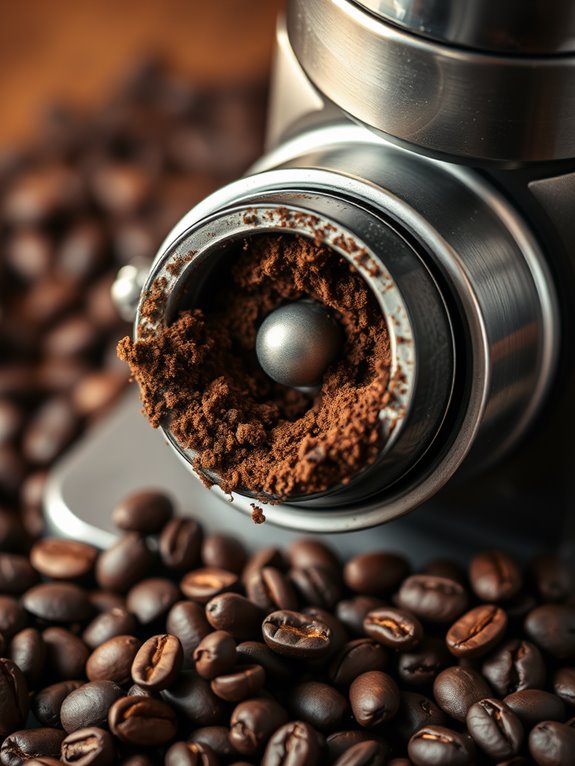 coffee grind retention issue