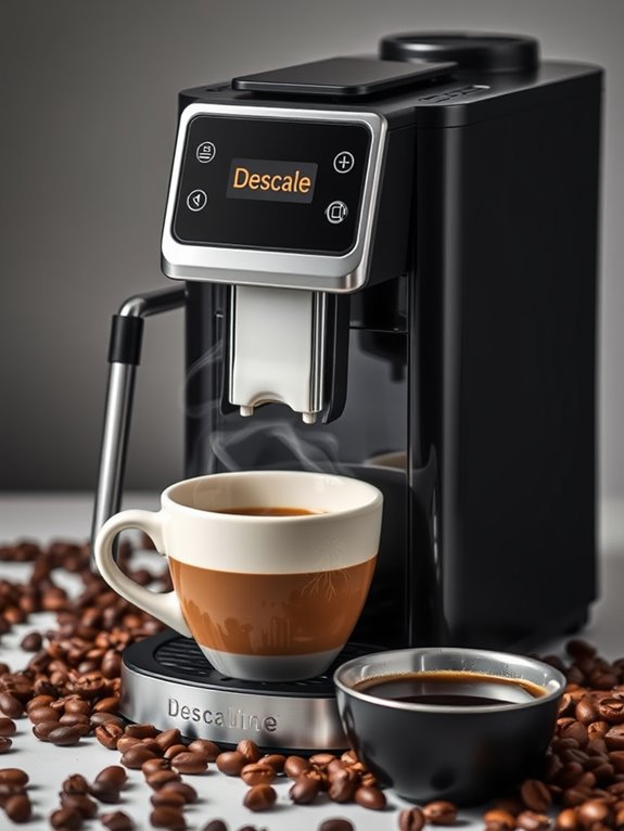 coffee maker needs descaling