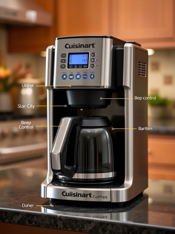 cuisinart beep control features