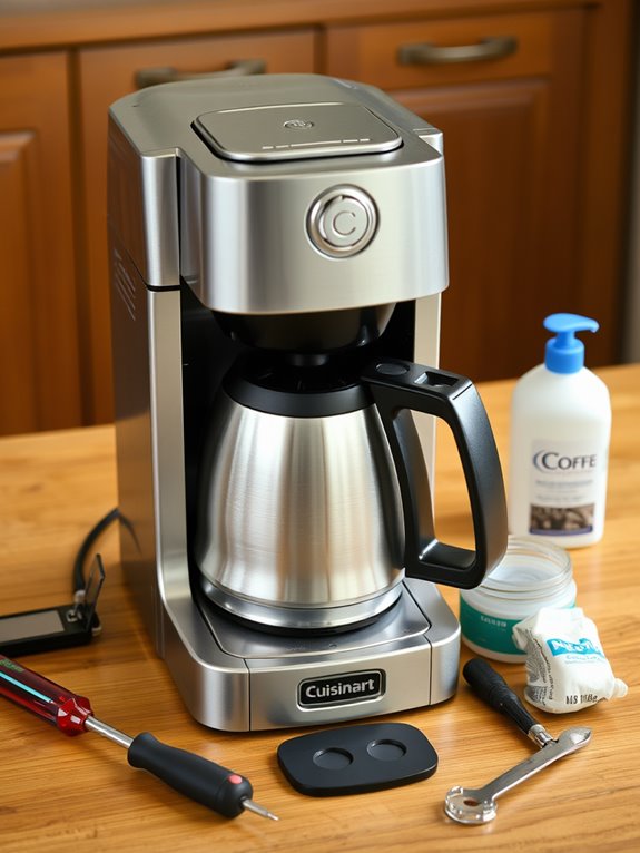 cuisinart coffee maker issues