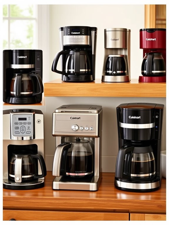 cuisinart model feature comparison