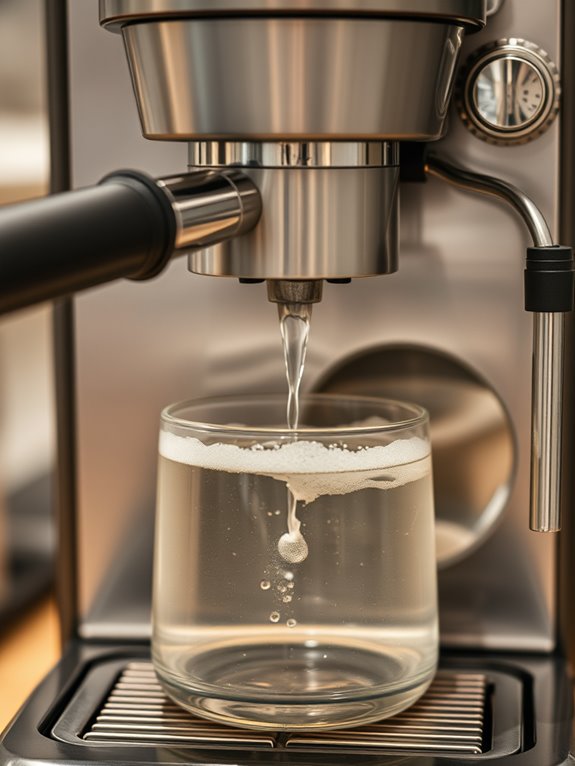 descaling with white vinegar