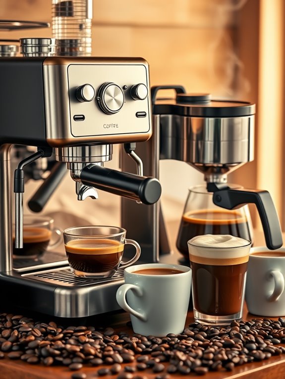 espresso machine or coffee maker