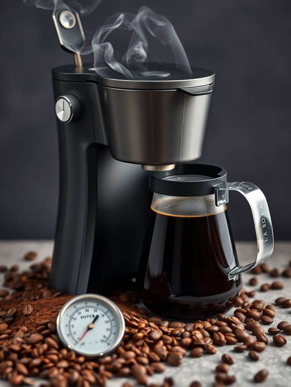 extraction influenced by temperature