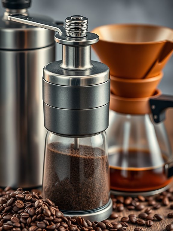 ideal coffee grind size
