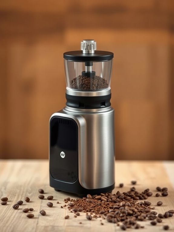 minimize static in grinder