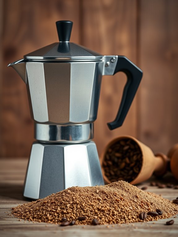 moka pot coffee grind