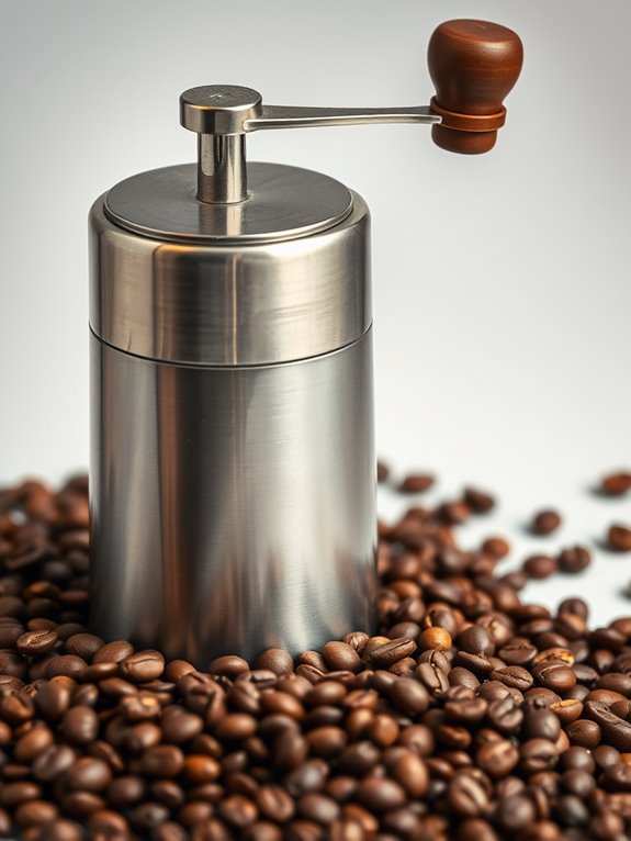 reduce static in grinder