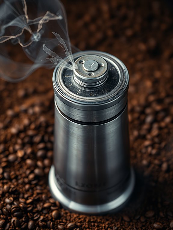 static electricity in grinders