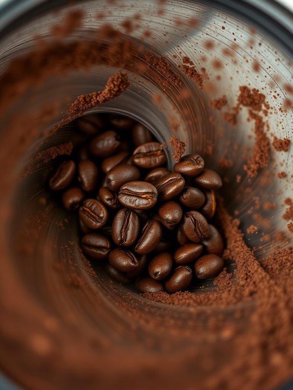 static electricity in grinding